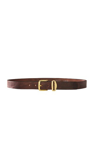 Brown & Gold French Rope Belt in Brown | Revolve Clothing (Global)