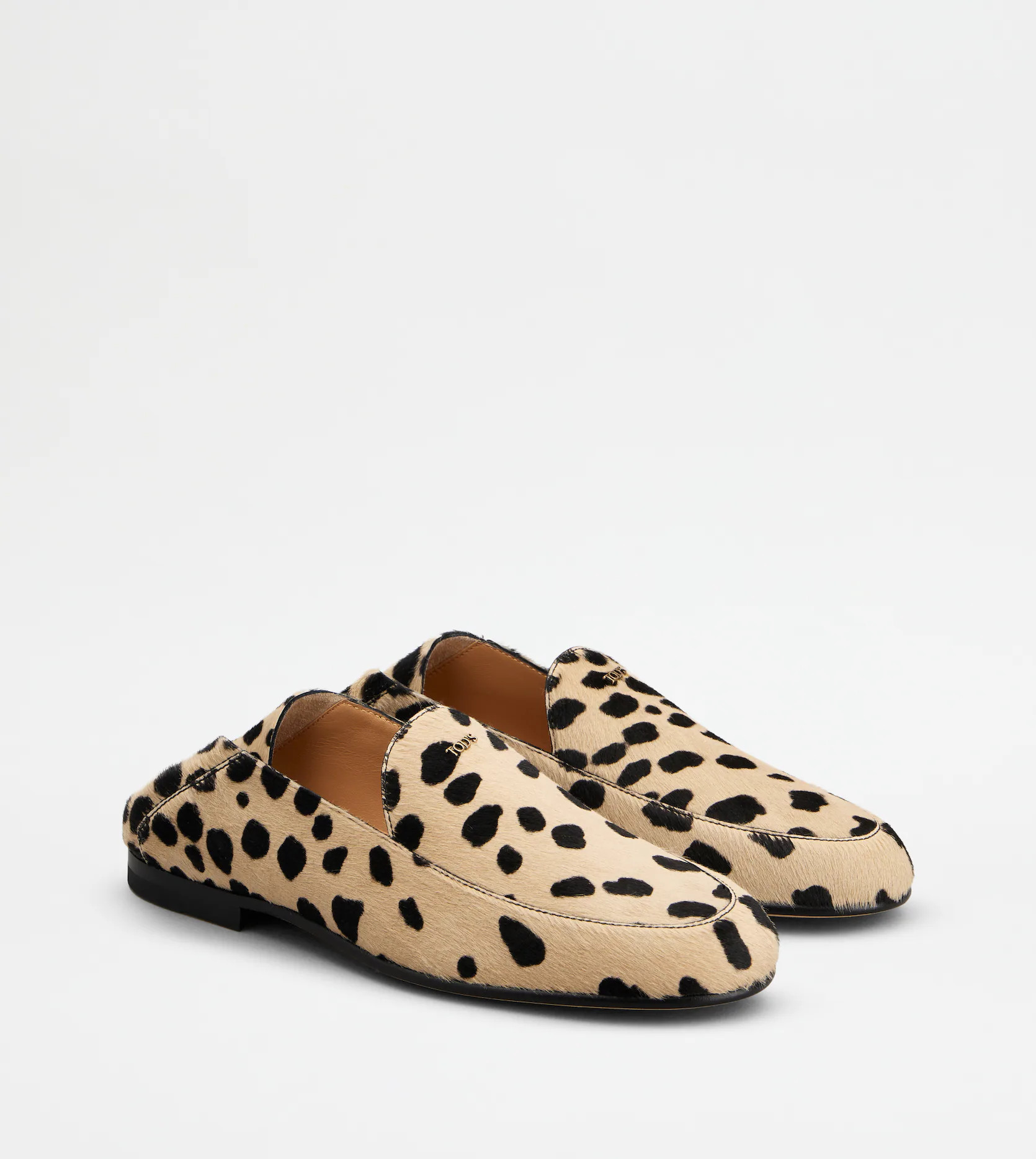 Mule Loafers in Pony Effect Leather | Tods