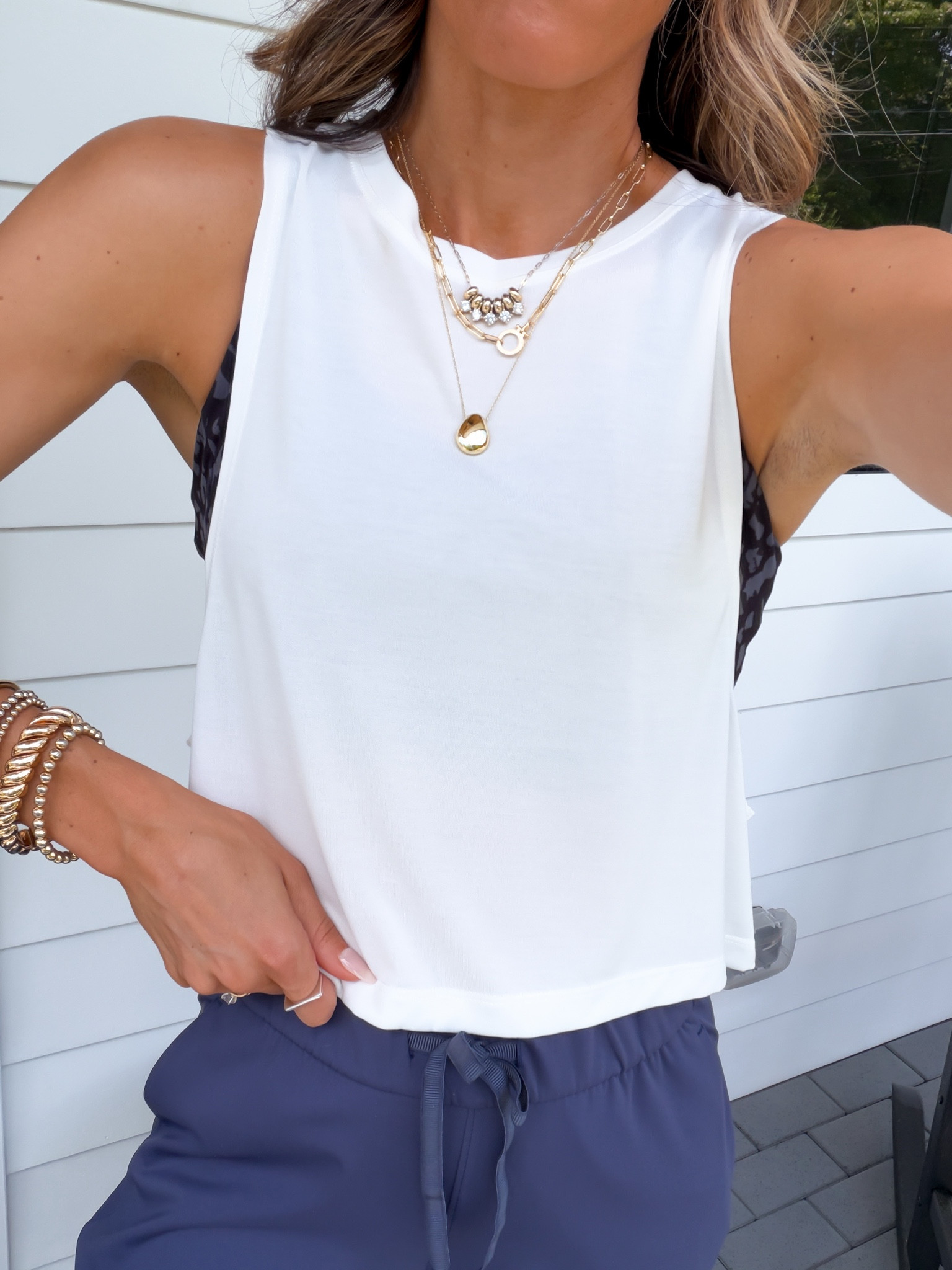 Wearing xsmall tank and joggers

#LTKfitnessgoals #LTKActive #LTKdayinmylife