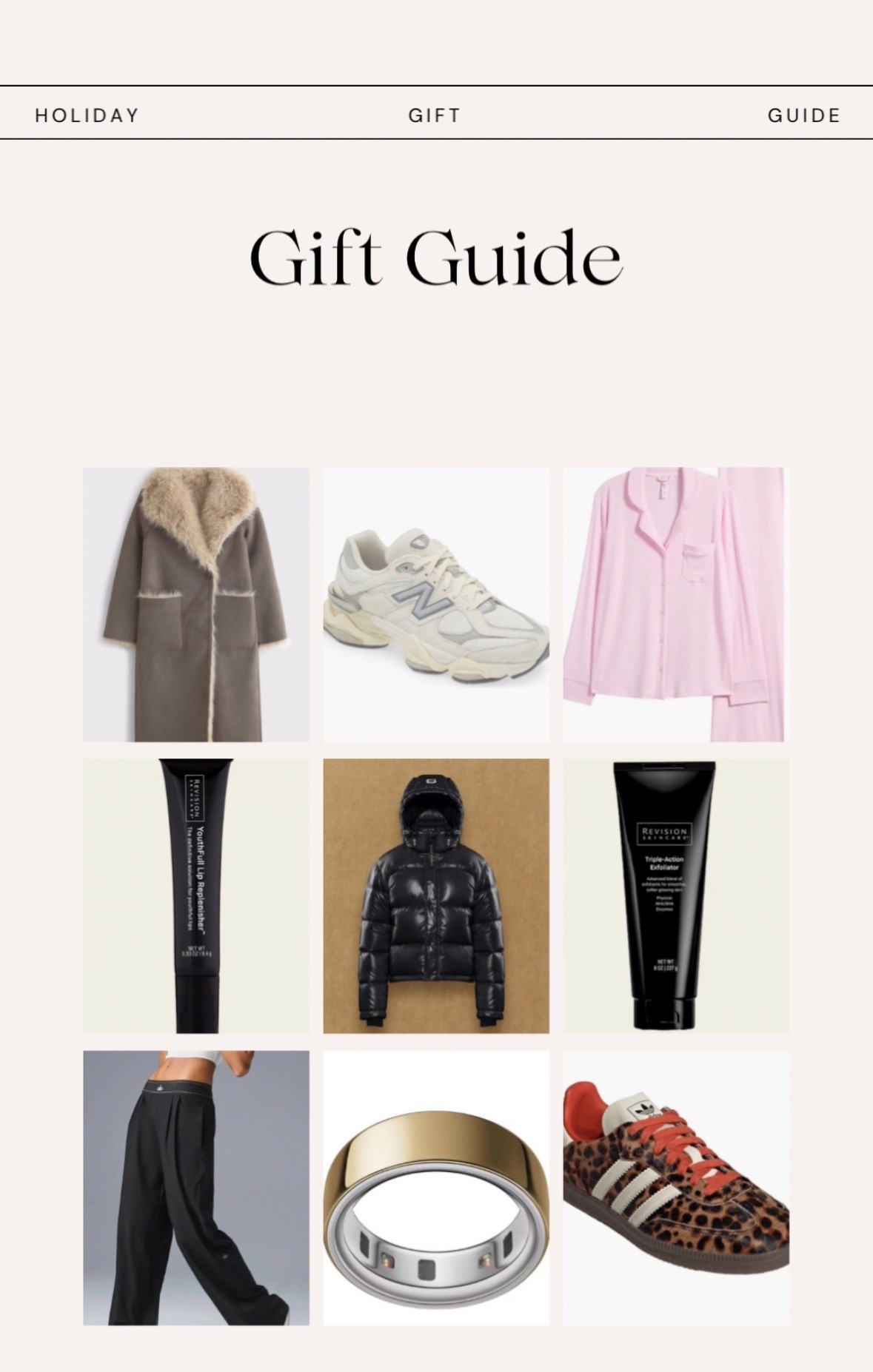 Christmas for the ladies in your life 💕⭐️

#LTKGiftGuide #LTKHoliday #LTKselfcare