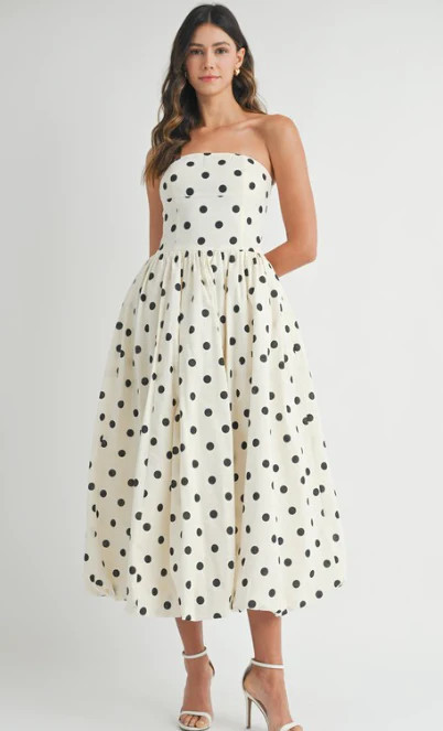 Vintage Dot Midi | The Collection Texas