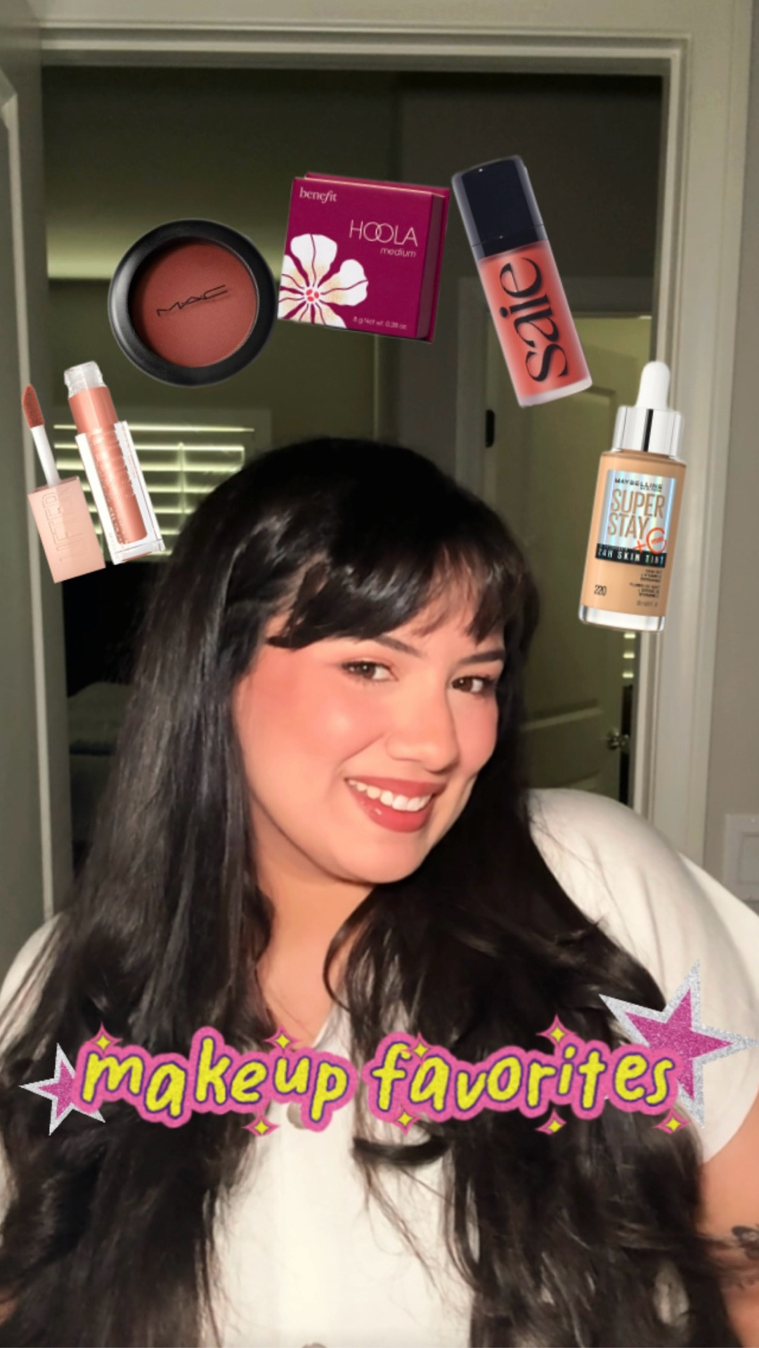some of my favorite everyday makeup products 💗🌺 had to do this fun transition! @maybelline @Saie @Benefit Cosmetics US  @maccosmetics #everydaymakeup #makeuptransition #grwm #springmakeup 
