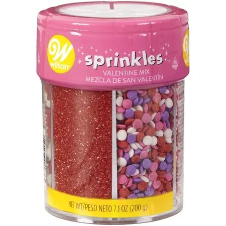 Wilton Valentine's Day Sprinkle Mix, 6-Cell - 7.1 oz. | Walmart (US)