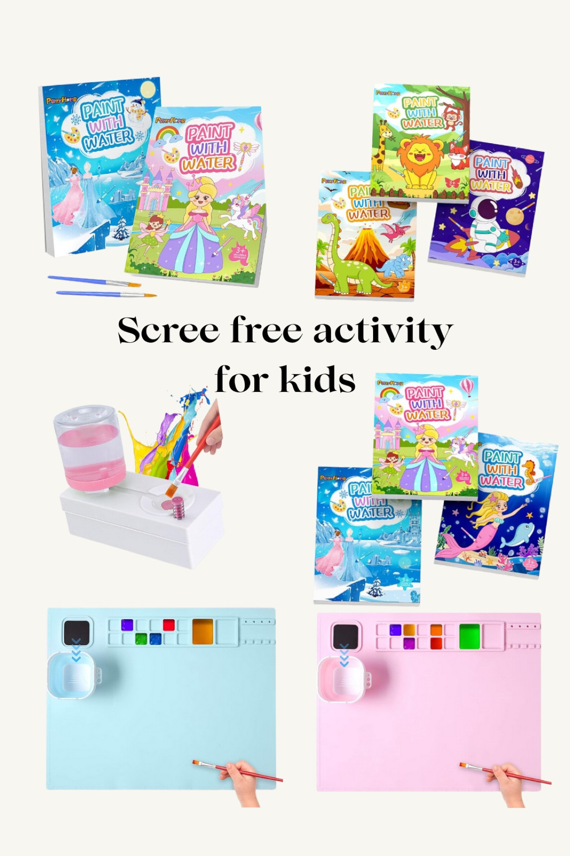 Mess free coloring! Indoor activity for kids. Water coloring books for kids

#LTKKids #LTKGiftGuide #LTKSaleAlert
