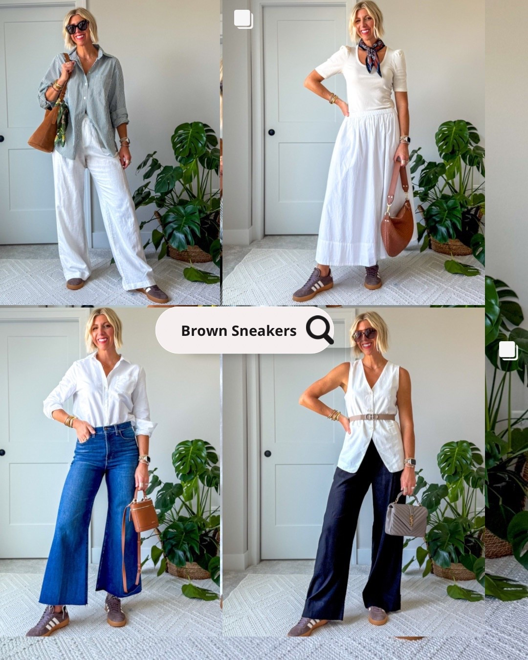 BROWN IS THE NEW WHITE 👟
You’ll reach for these more than your classic sneakers. They go with literally everything — denim, knits, skirts, trousers. 

Linked my exact pair + the pieces I’ve been styling them with now and into fall.
👉 Tap to shop your go-to outfit formula.

#LTKStyle #FallStyleEdit #SneakerStyle #ComfortChic #EverydayOutfits

#LTKShoeCrush #LTKFindsUnder100 #LTKOver40