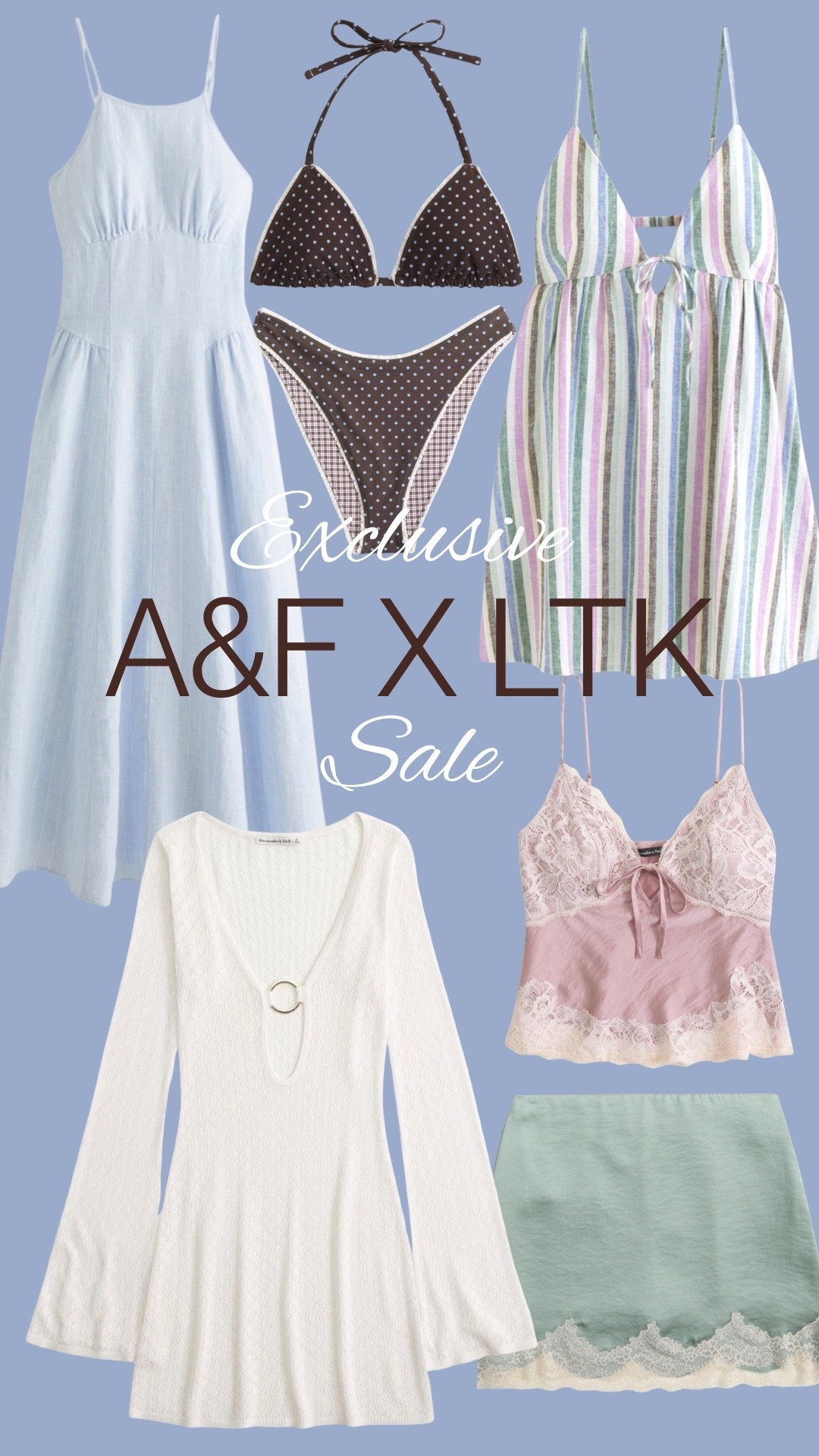 EXCLUSIVE IN-APP A&F X LTK SALE! 🤑 Use promo code: AFLTK to get an extra 20% OFF almost everything! Sale happening today 6/3-6/4. Summer dresses are already marked down, so happy shopping! 🐚👙⛱️ #linendress #reversibleswimsuit #lacecami #skort #laceskort #bathingsuitcoverup #stripes #polkadots #espresso #brown

#LTKxAbercrombie #LTKSeasonal #LTKSwim