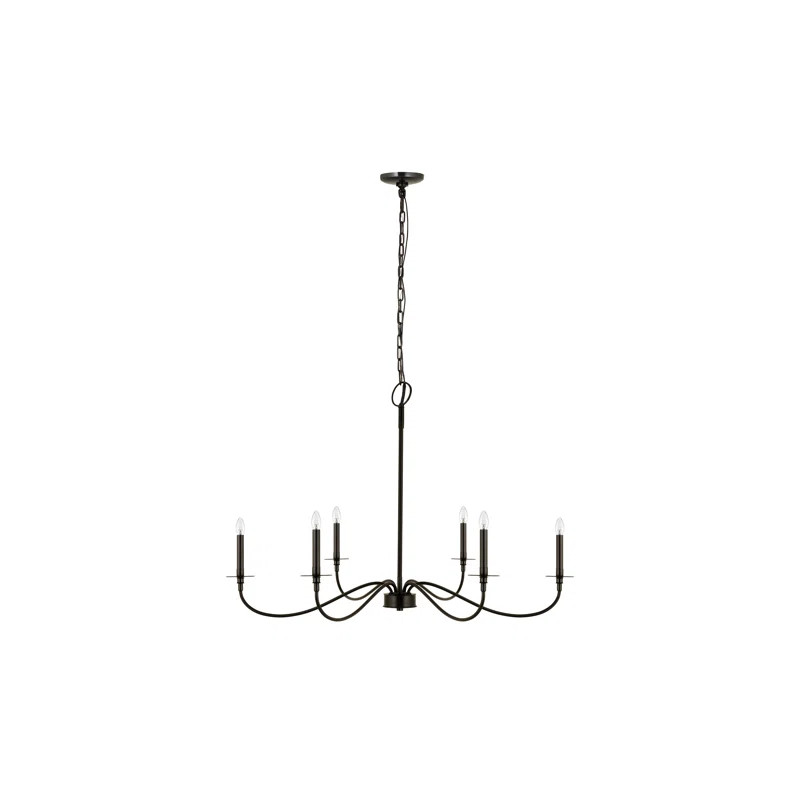 Ajmer 6 - Light Dimmable Classic / Traditional Chandelier | Wayfair North America