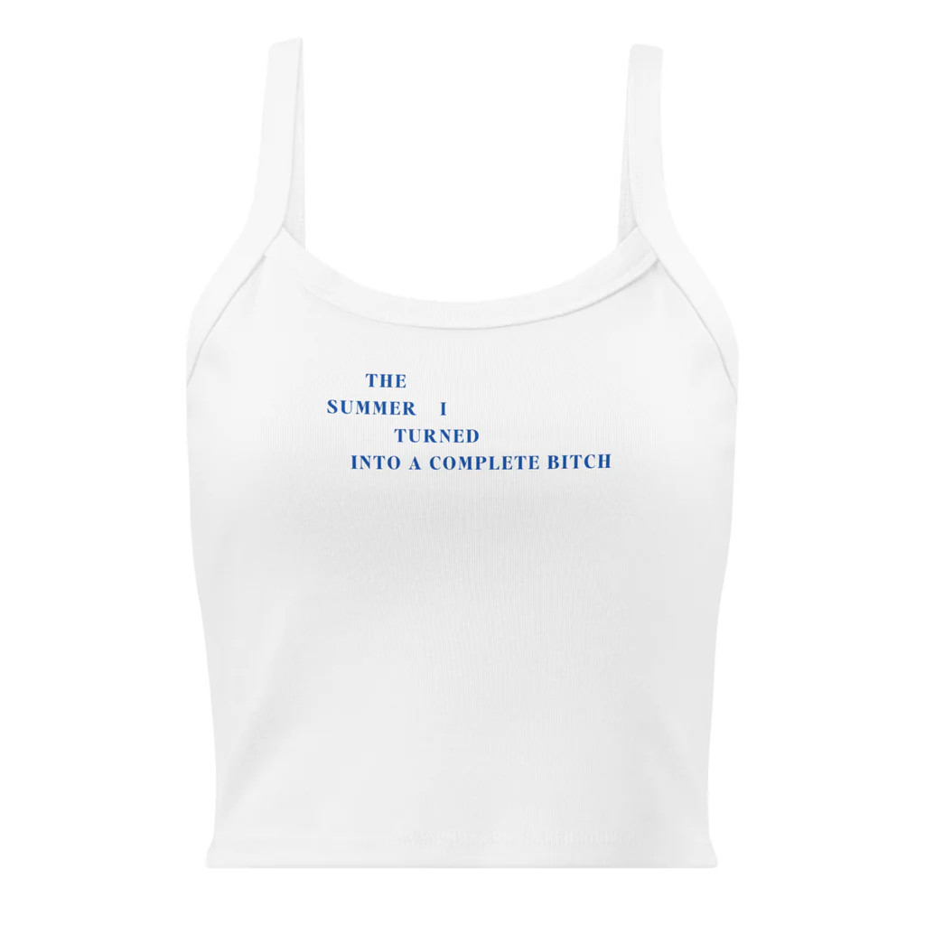 Summer Micro-Rib Baby Tank | What Lo Wants