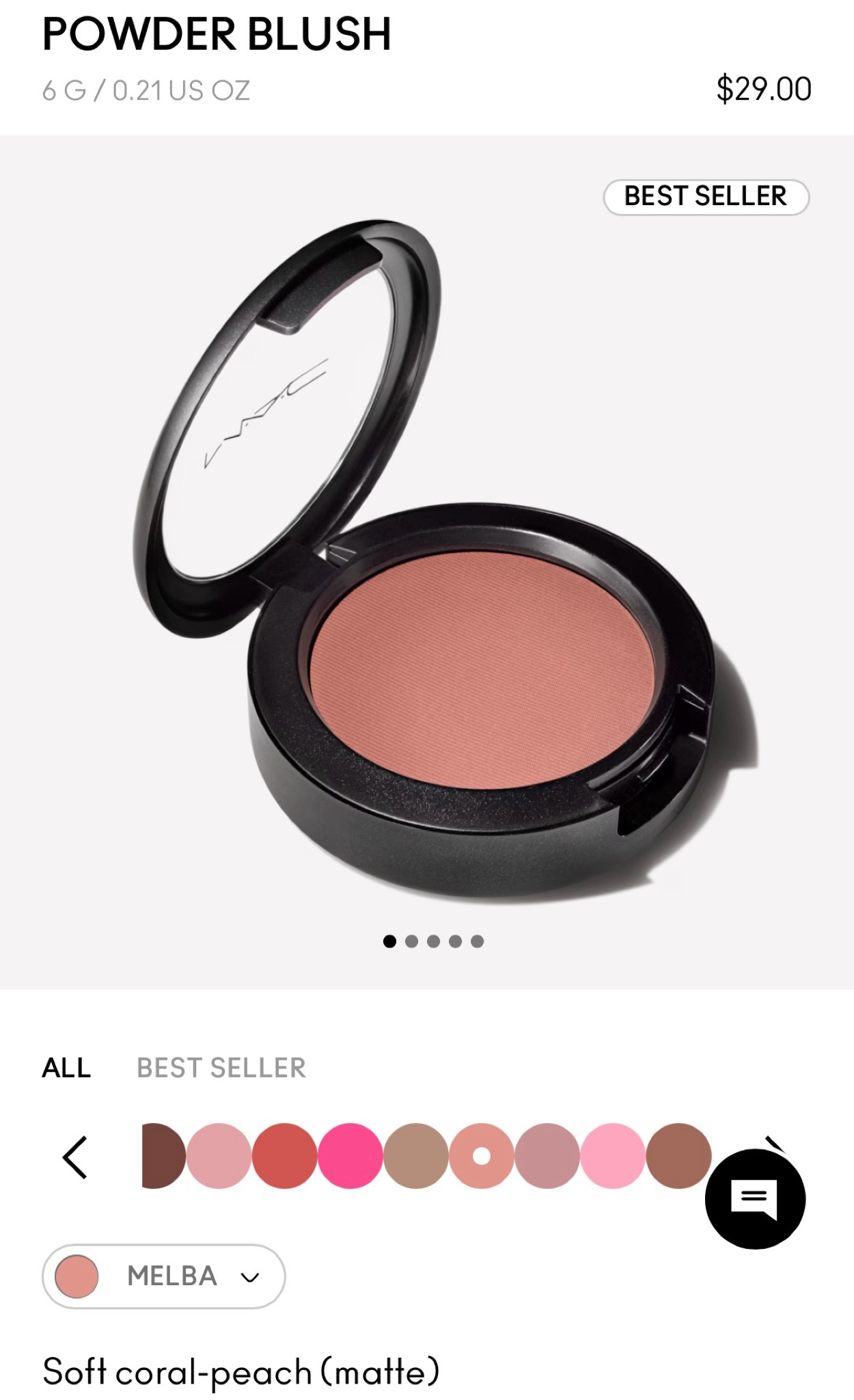 Melba MAC - Soft Coral Peach 
#coloranalysis #makeuprecommendation  #warmmakeup 

#LTKbeauty #LTKfindsunder50 #LTKfindsunder100