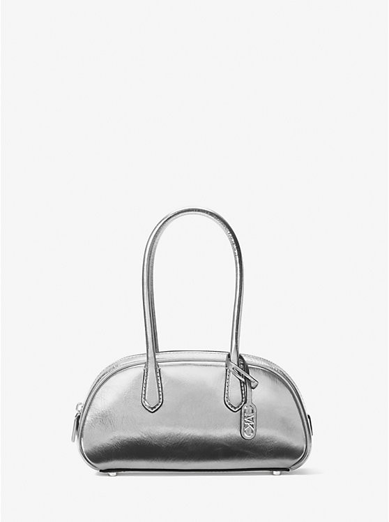 Lulu Small Metallic Leather Satchel | Michael Kors US