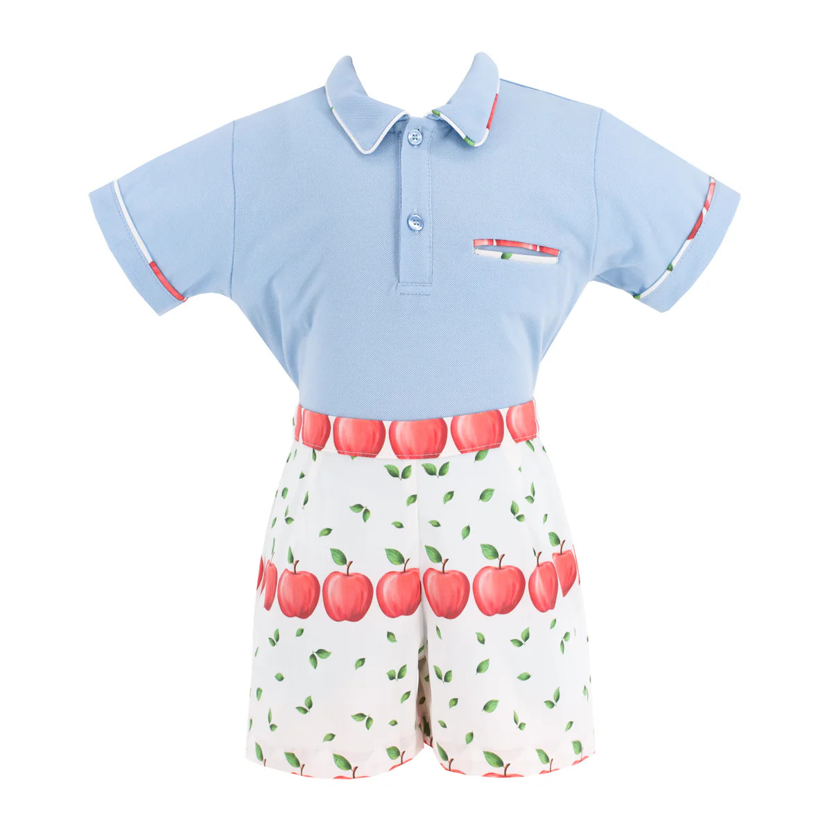 Apple Boy Polo Set | Dondolo