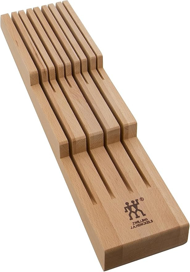 ZWILLING Knife Block, 8-slot, Beechwood | Amazon (US)