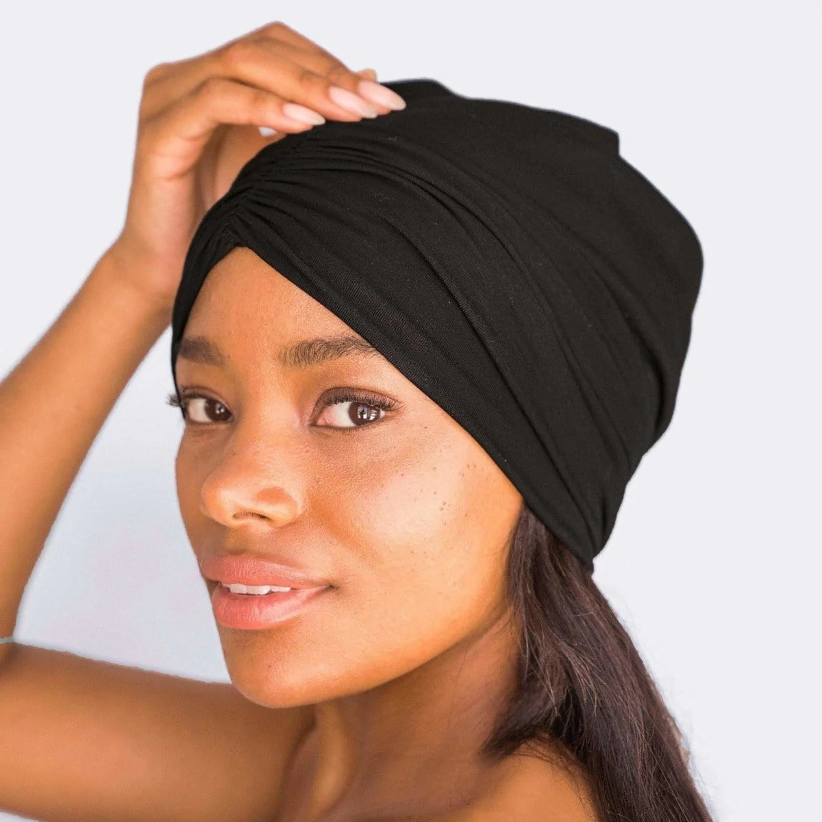 Satin Lined Beanie - Black | KITSCH | Kitsch