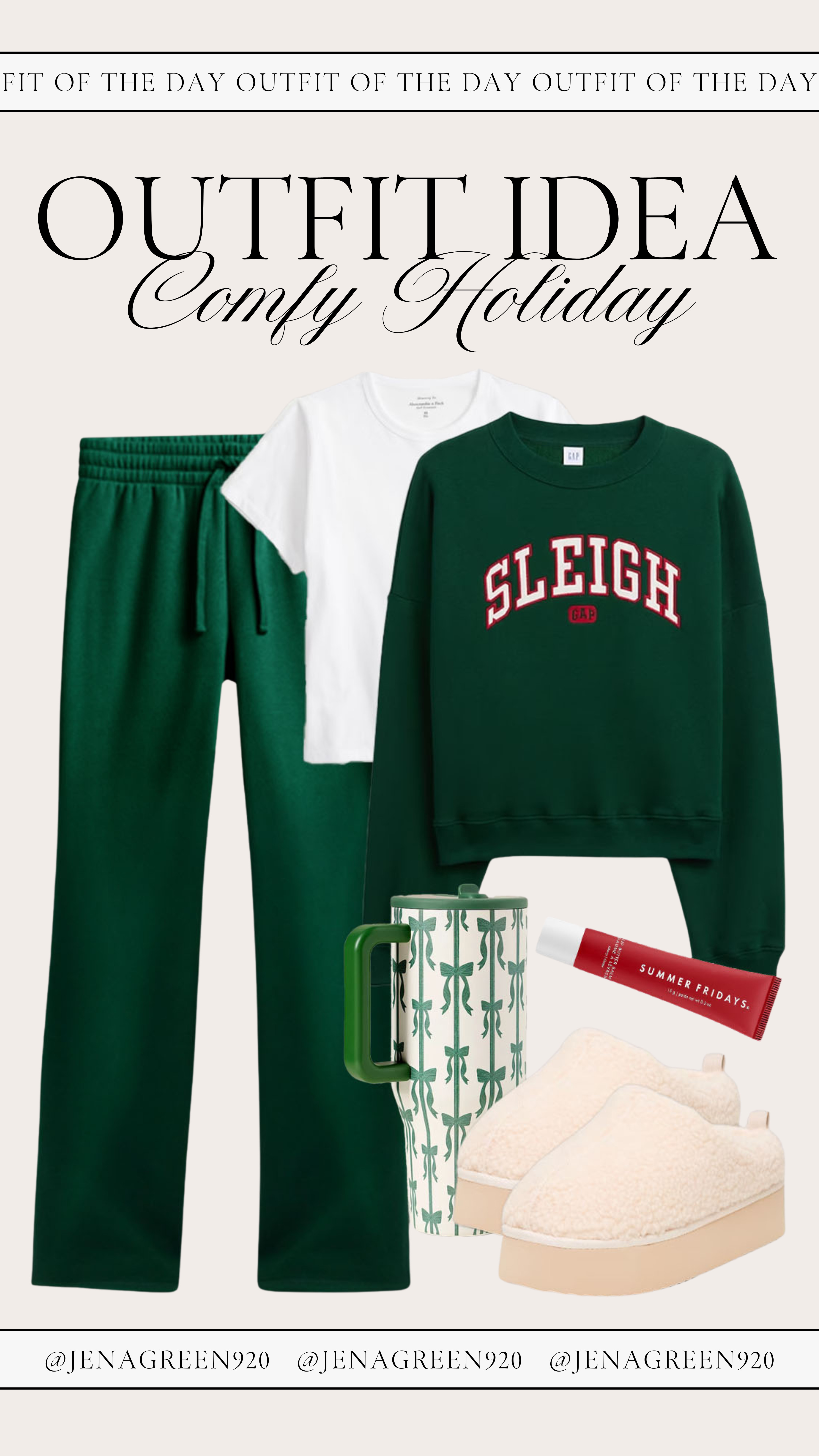 Comfy Holiday Outfit Idea | Holiday Look | Christmas Look | Christmas Outfit 

 #LTKSeasonal #LTKFindsUnder100