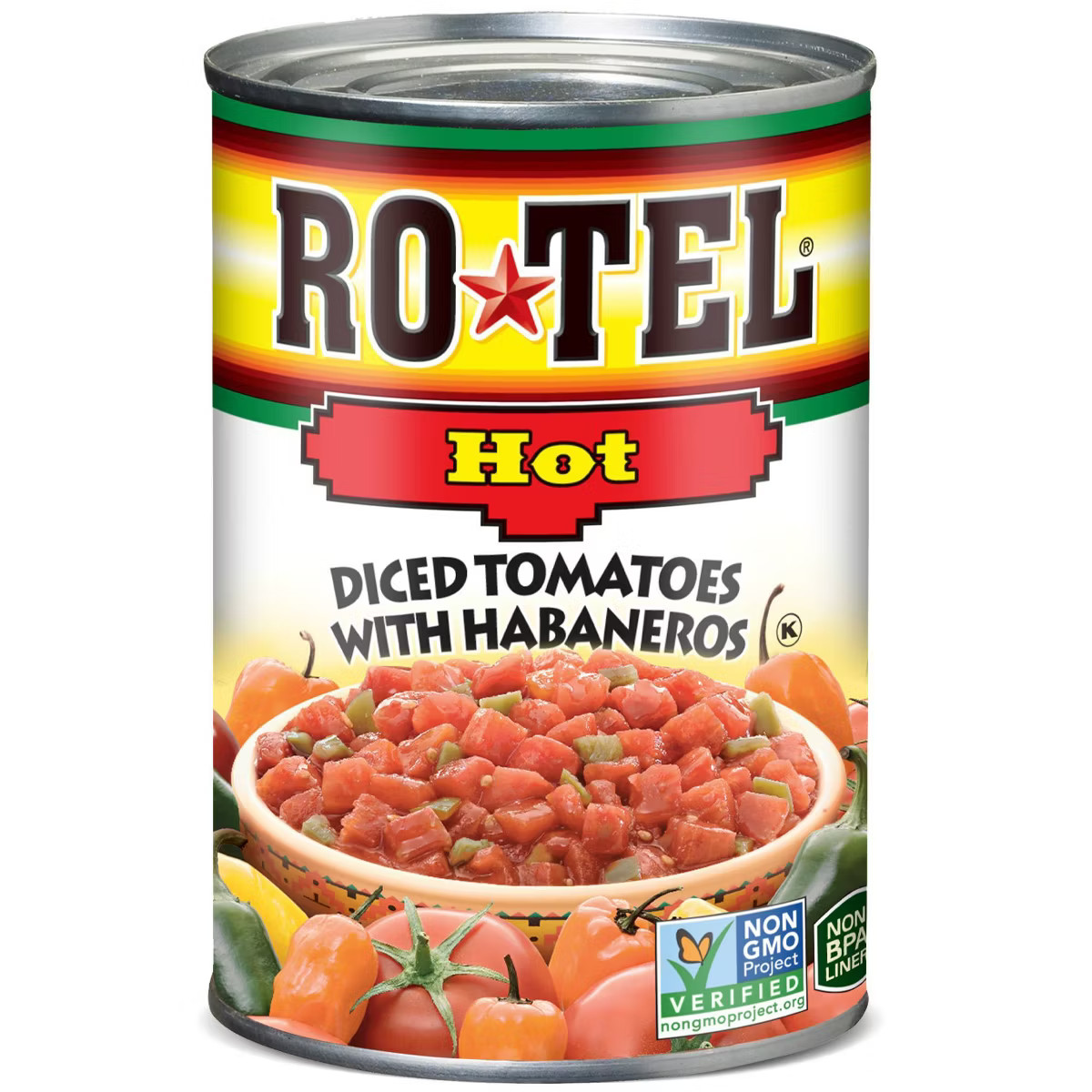 Rotel Extra Hot Diced Tomatoes & Chili Peppers - 10oz | Target