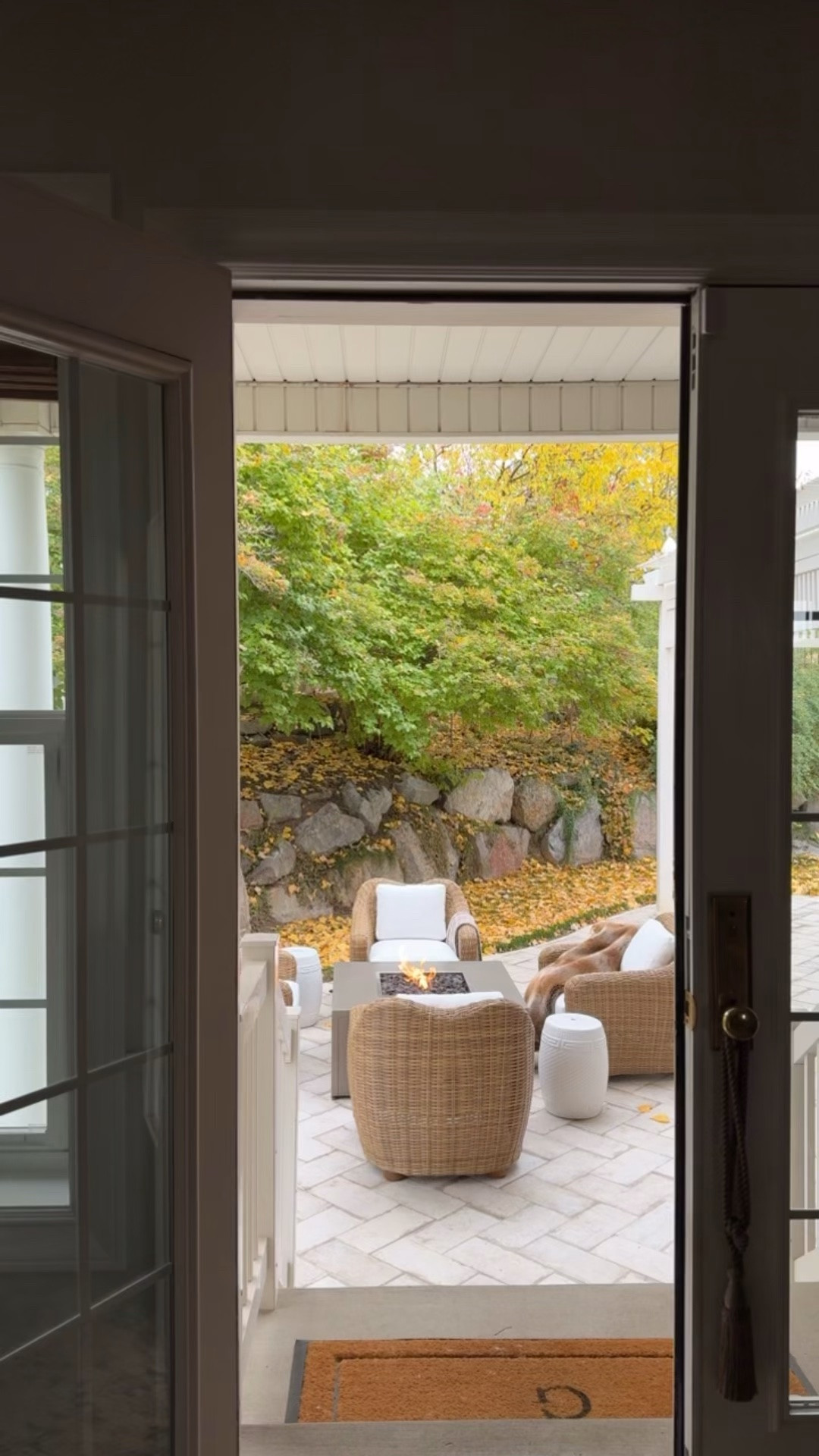 Soaking up the last bit of fall on the patio

#LTKSeasonal #LTKHome