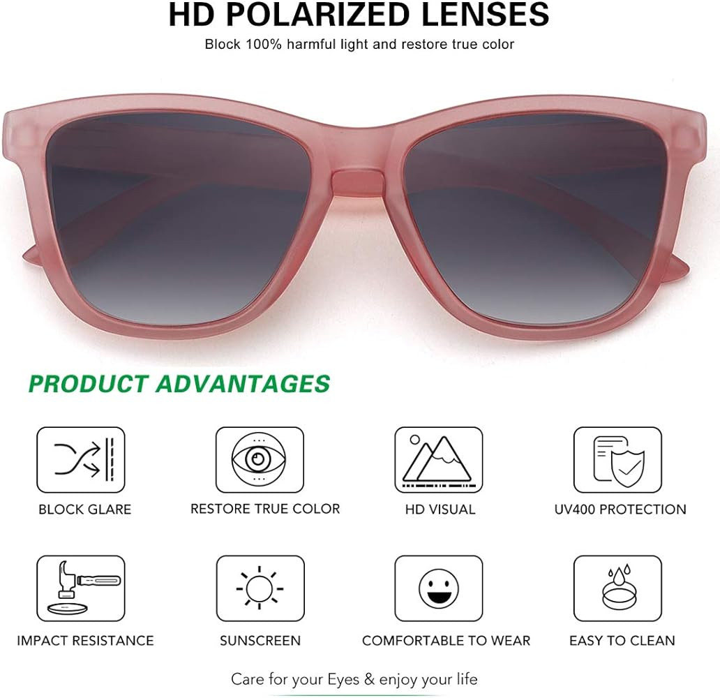 MEETSUN Polarized Sunglasses for Women Men Classic Retro Designer Style | Amazon (US)