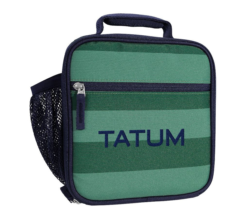Green Stripe Mackenzie Lunch Box | Pottery Barn Kids