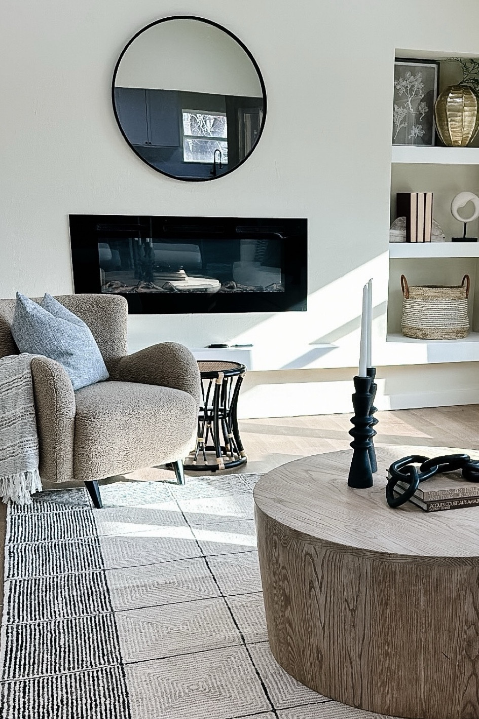 The buttery toffee color of this accent chair does not miss. And don’t even get me started on the texture of it. It’s the perfect piece to cozy up next to a fireplace or a corner of a room to establish a reading nook. Or drinking wine, relaxing nook 😋🍷

46% off on Wayfair right now, your welcome ♥️

#LTKhome #LTKstyletip #LTKfamily