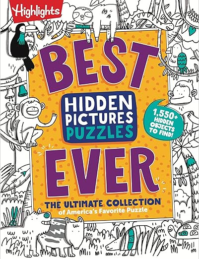 Best Hidden Pictures Puzzles EVER: 144-Page Puzzle Book with Over 1,500 Hidden Objects, Classic S... | Amazon (US)