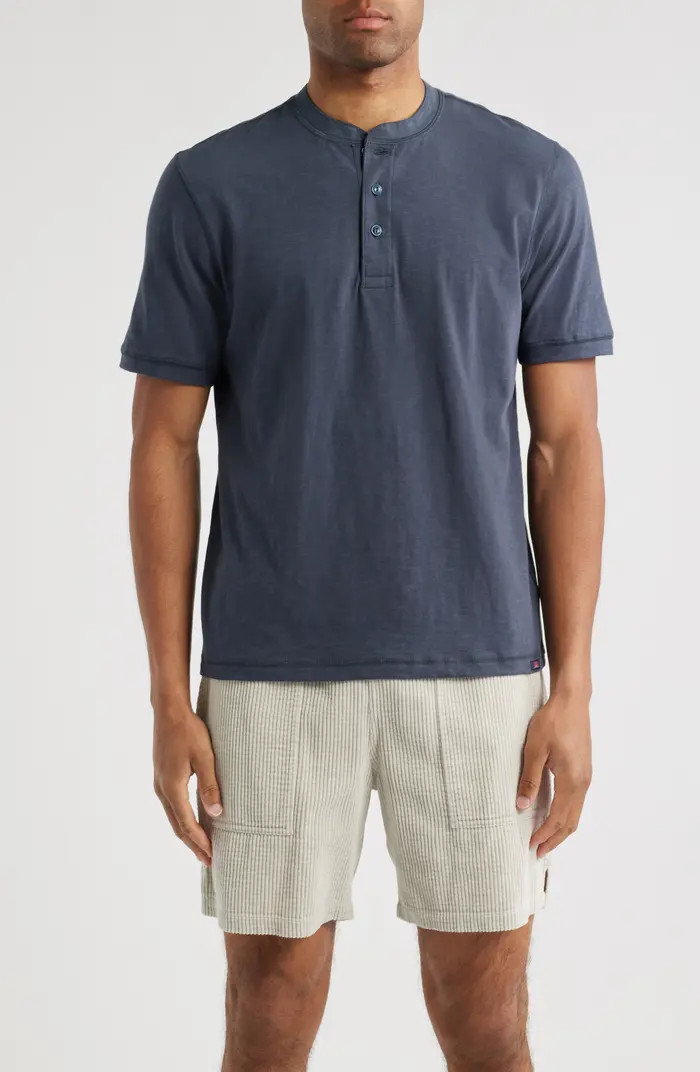 Faherty Sunwashed Organic Cotton Henley | Nordstrom | Nordstrom