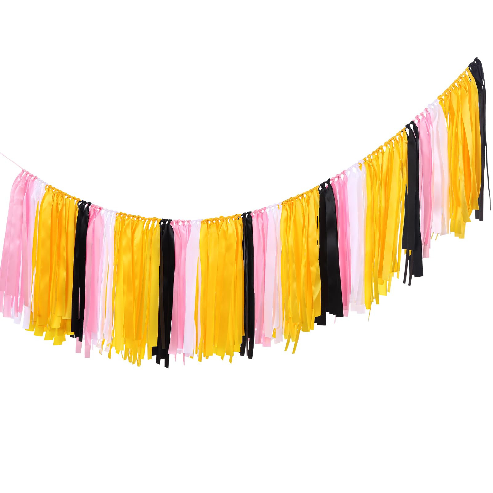 Back to School Decorations Pencil Classroom Ribbon Garland 7.5 ft Handmade Colorful Ribbon Hangin... | Amazon (US)