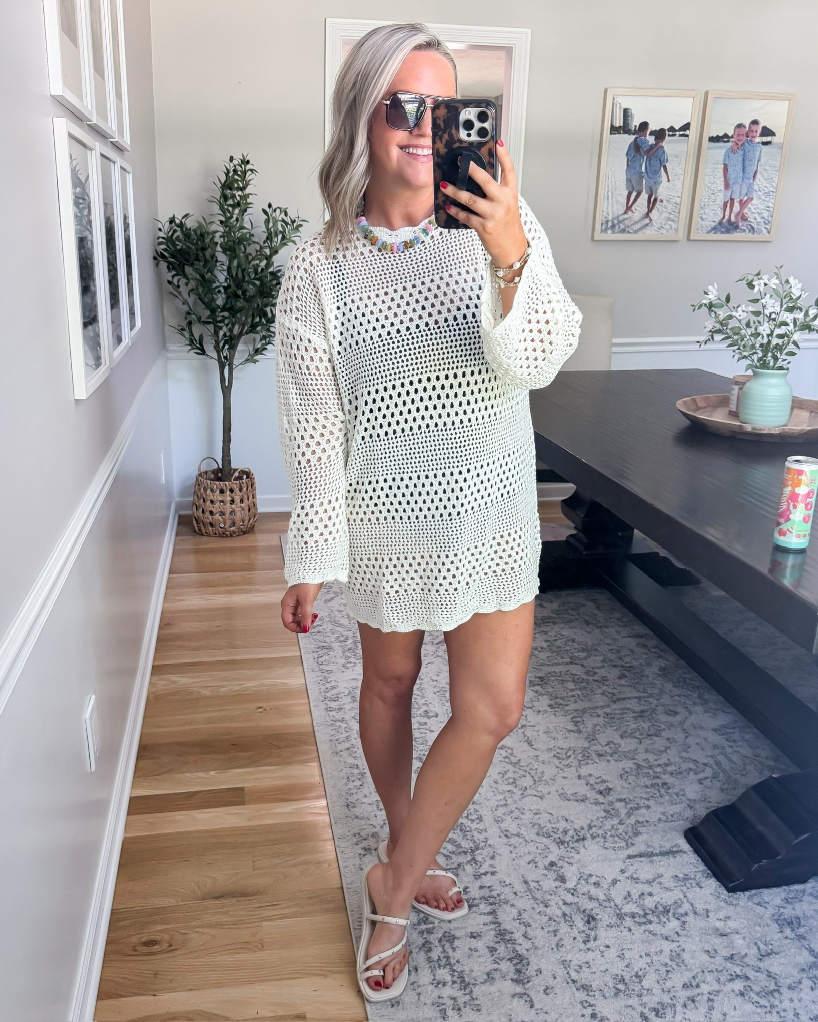 This crochet cover up is one of my favorite beach and poolside pieces for summer. It’s lightweight, breezy, and perfect for throwing on over a swimsuit while still looking stylish enough to grab lunch or walk around the resort.

crochet cover up, swim cover up, beach vacation outfit, resort wear, poolside style, vacation essentials, summer beachwear, lightweight cover up, coastal style, tropical vacation outfit, swimsuit cover up, summer travel outfit, lovelylifestyling

#LTKTravel #LTKSwim #LTKSeasonal