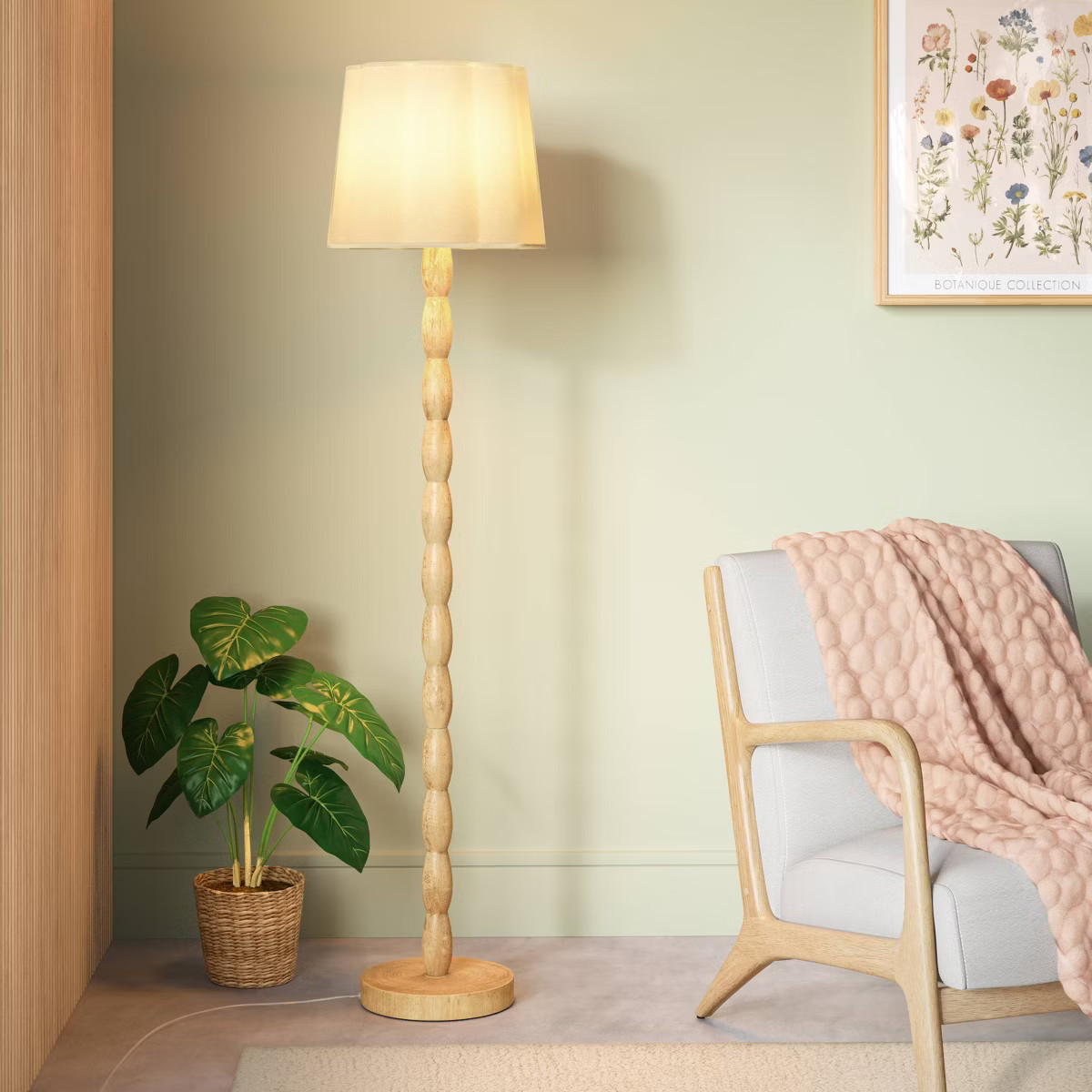 Natural Polyresin Floor Lamp - Room Essentials™ | Target