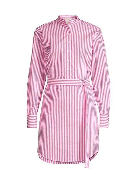 Striped Cotton Poplin Shirtdress | Saks Fifth Avenue