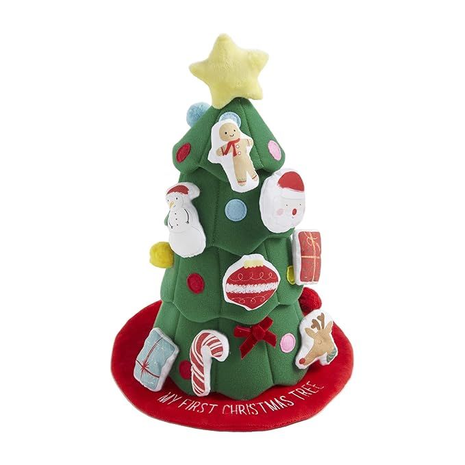 Mud Pie Children's My First Christmas Tree Plush Set | Amazon (US)