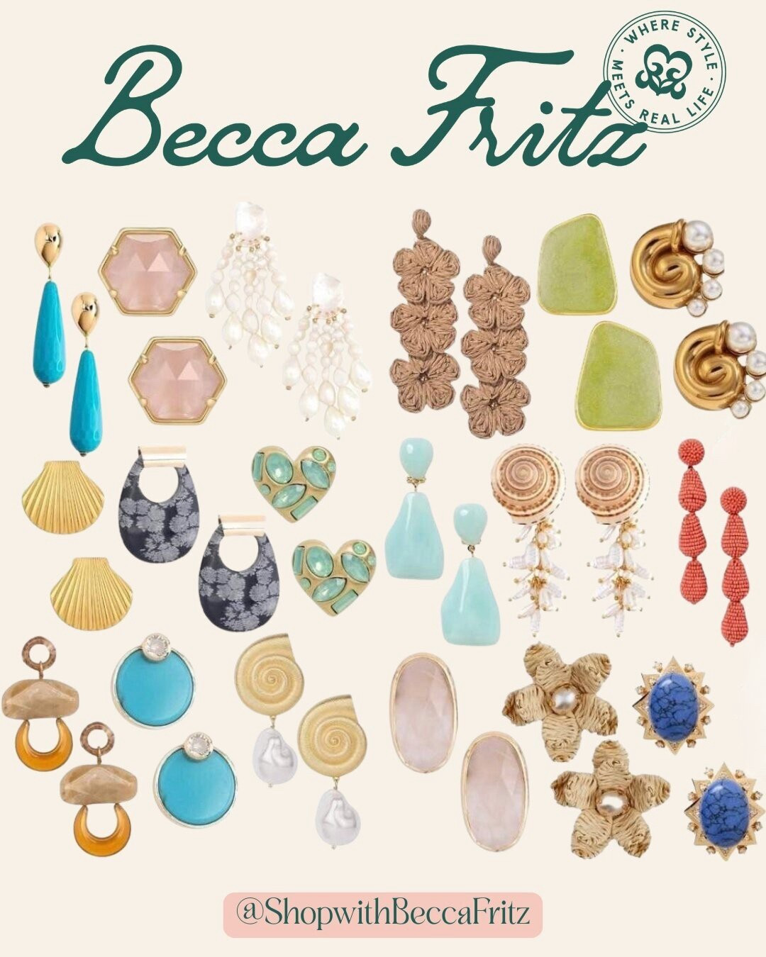 The easiest way to elevate any outfit? A statement earring moment!
From beachy brights to neutral stunners, these finds are perfect for summer style—without the splurge. I pulled together some of the cutest (and most affordable!) picks that work for everything from brunch to beach days.

Which pair are you eyeing?
Shop them all right here:
@BeccaFritz on the LTK app!

#BeccaFritzFinds #LTKUnder50 #LTKJewelry #AffordableStyle #StatementEarrings #AmazonStyle #SummerStyle #DailyDeals #StyleOnABudget #LTKAccessories #LTKSaleFinds

#LTKFindsUnder50 #LTKSaleAlert #LTKStyleTip
