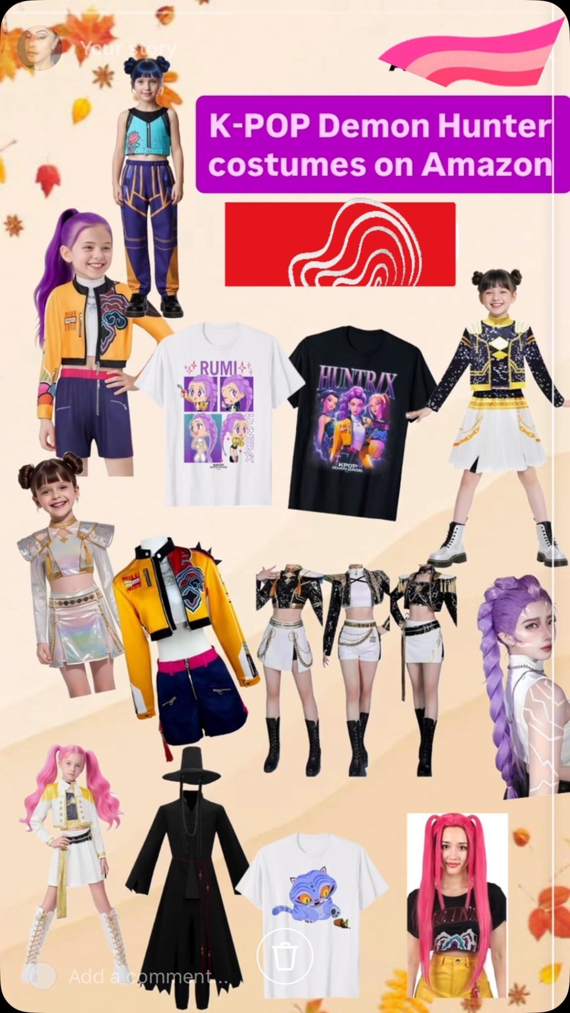 Amazon’s K-pop Demon Hunter costumes 

#LTKParties #LTKHalloween #LTKKids