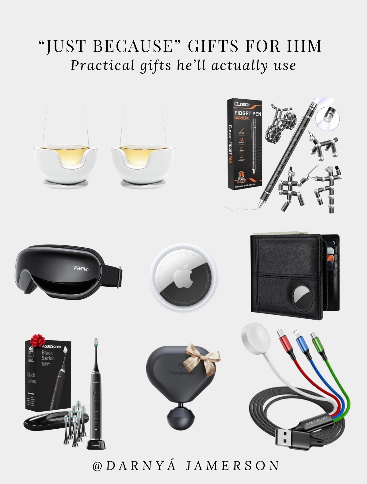 Thoughtful just-because Amazon gifts that arrive fast 🤗🎁

#lastminutegifts
#amazongifts
#primeeligible
#holidaygifts
#giftideas
#genderneutralgifts
#adultgifts
#giftguide
#amazonfinds

#LTKMens