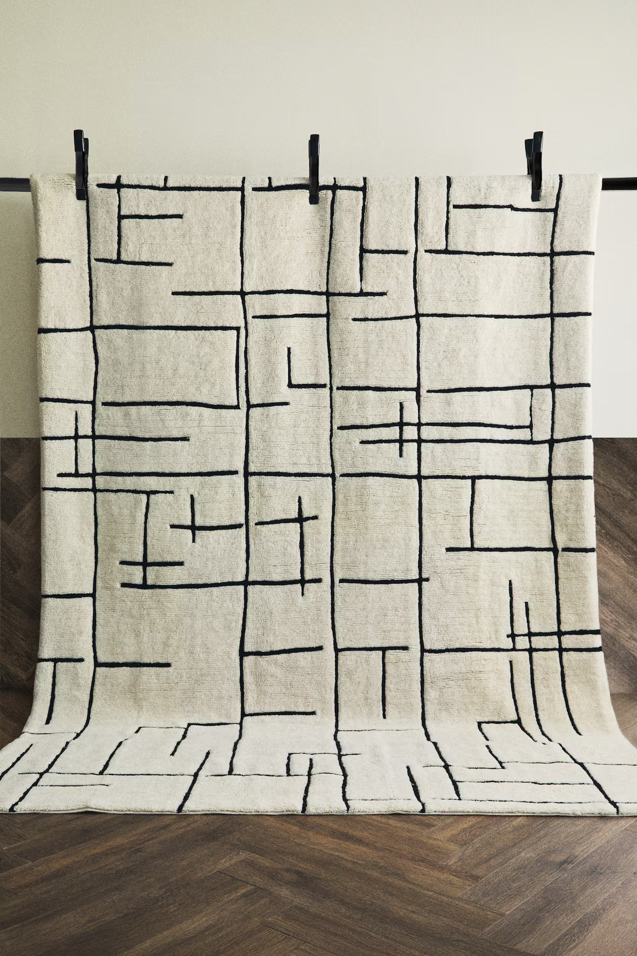 Large Wool-Blend Rug | H&M (US + CA)