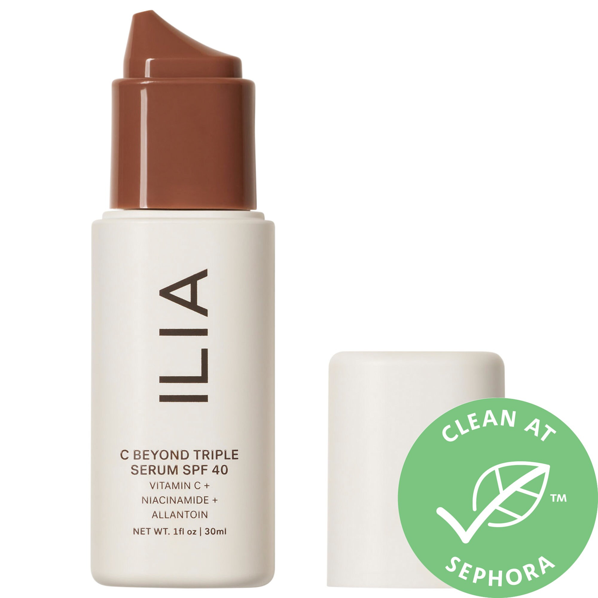 ILIA C Beyond Triple Serum SPF 40 Mineral Sunscreen with Vitamin C 10% + Niacinamide Tone 3 1 oz / 3 | Sephora (US)