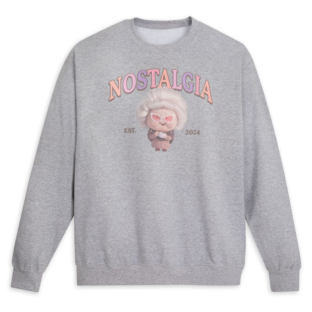 Nostalgia Pullover Sweatshirt for Adults – Inside Out 2 | Disney Store