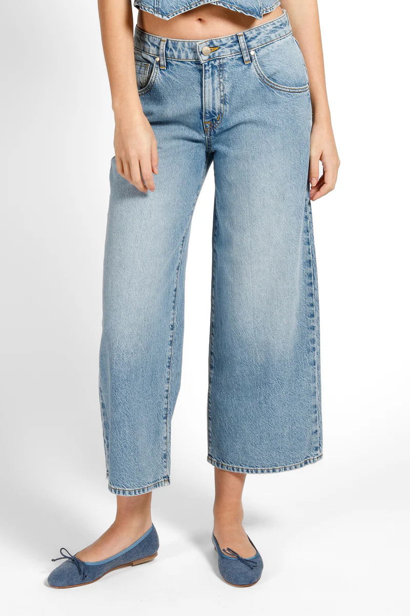 ZIGGY CROP GEFFEN BL | Fidelity Denim