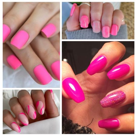 Pink nails and pink nail design ideas

#LTKbeauty #LTKwedding #LTKfindsunder50