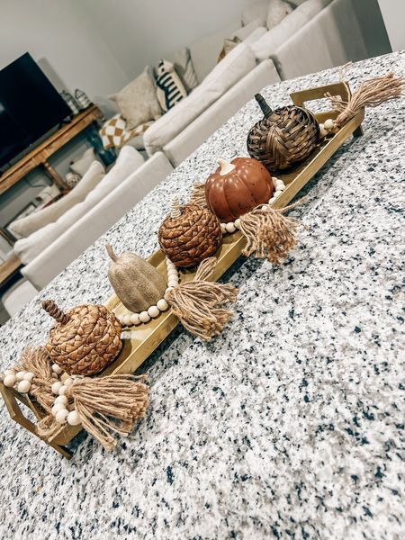 
Fall home, decor, beads, gold, long, rectangle, tray, accent pieces, different size, pumpkins, and fall accent pieces, target home, Amazon, home, Wayfair, anthropology, Walmart, fall 

#LTKHalloween #LTKSeasonal #LTKHoliday