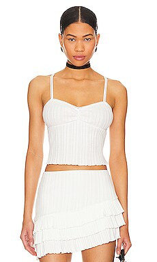 MAJORELLE Ines Top in White from Revolve.com | Revolve Clothing (Global)