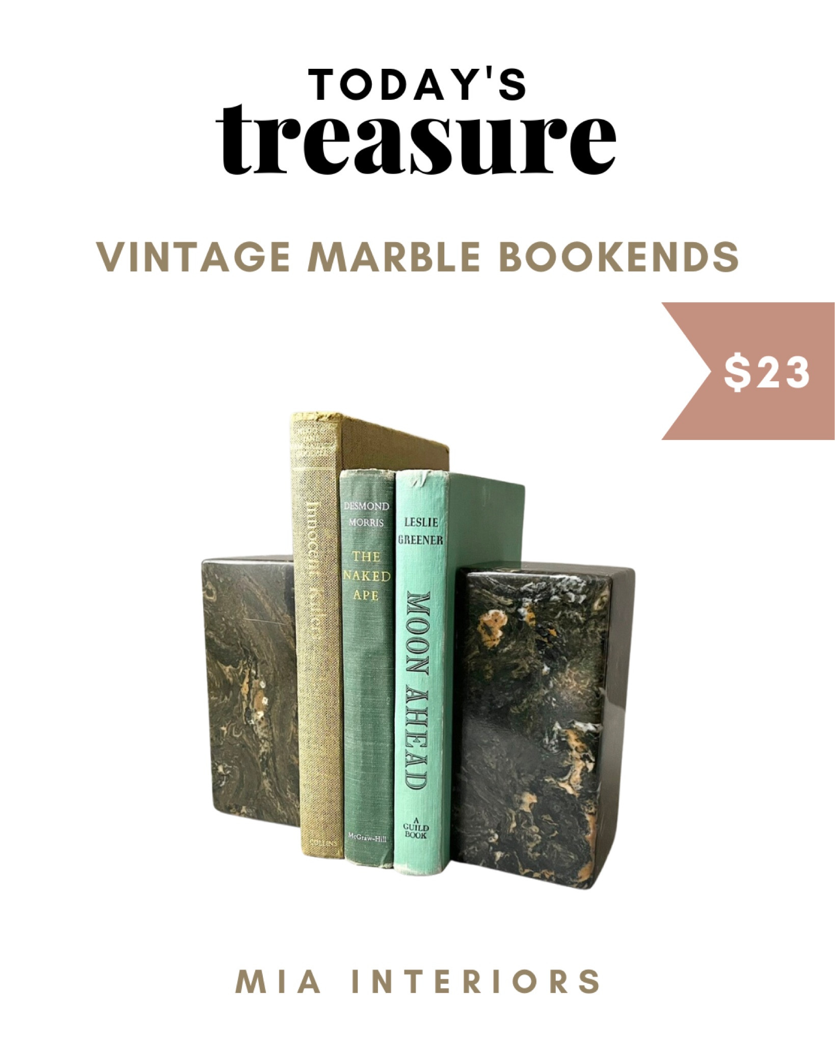 Todays treasure!

#todaystreasure #marble #marblebookends #vintagebookends #vintagedecor #etsy #etsythrifting

#LTKSeasonal #LTKhome #LTKsalealert
