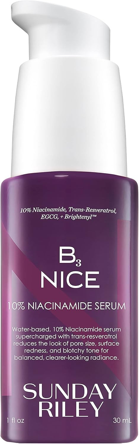 Sunday Riley B3 Nice 10% Niacinamide Serum 1.0oz | Amazon (US)