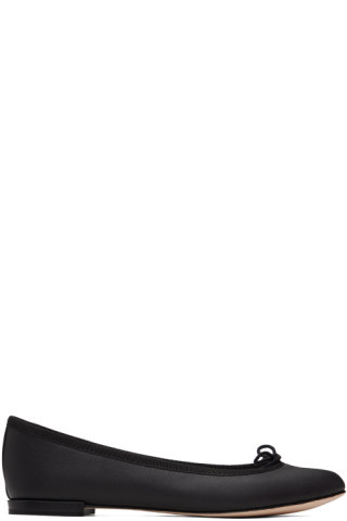 Black Cendrillon Ballerina Flats | SSENSE