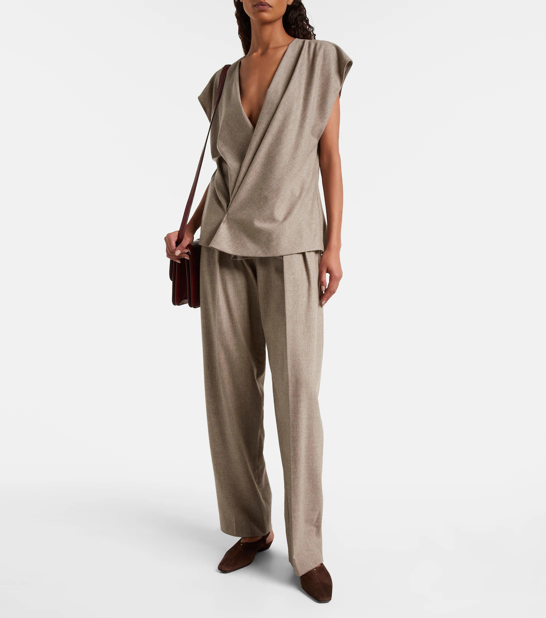 Cecilia suede slingback flats | Mytheresa (US/CA)