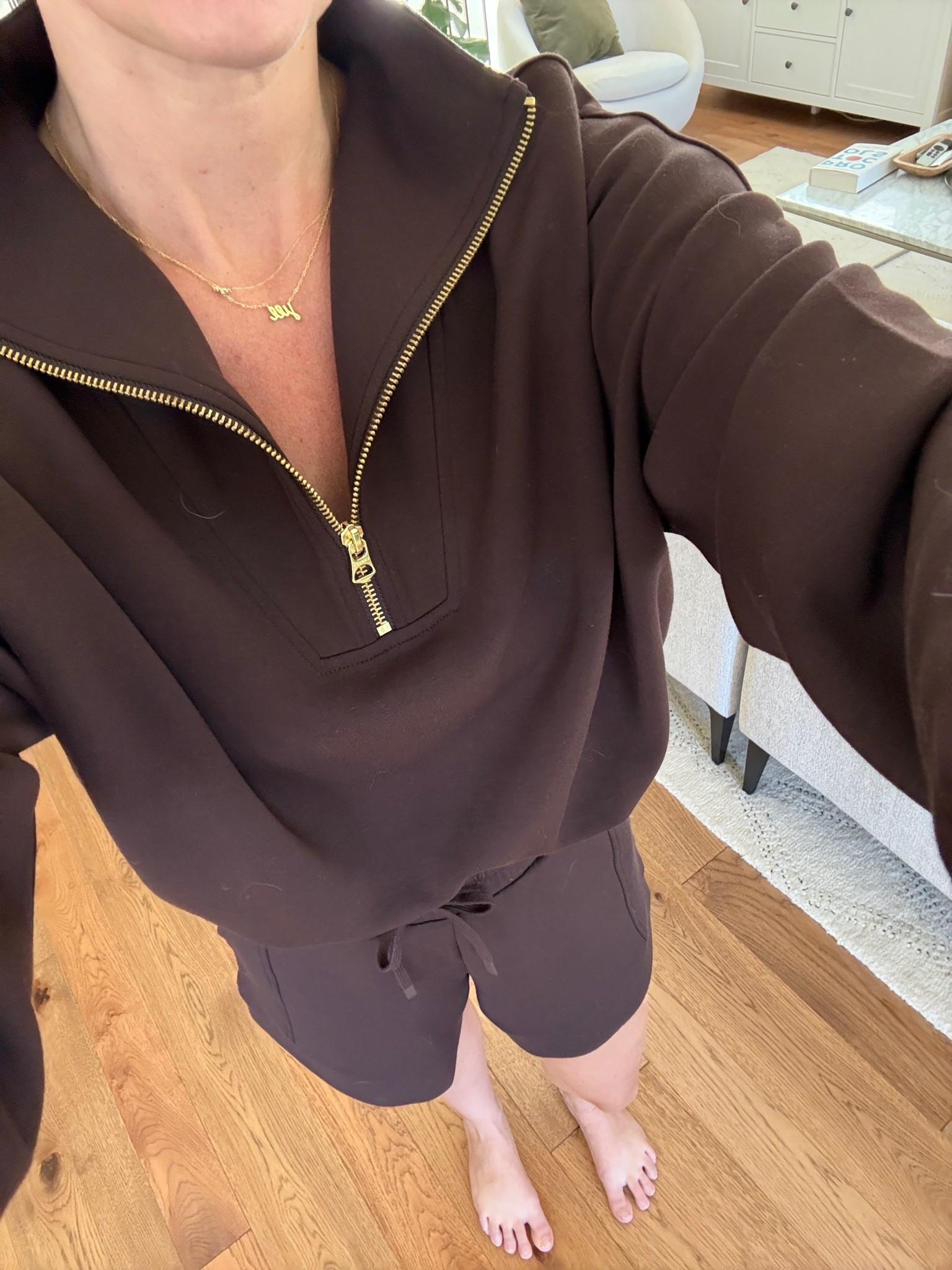 Top and bottom size XS

#LTKdayinmylife #LTKgrwm #LTKootd