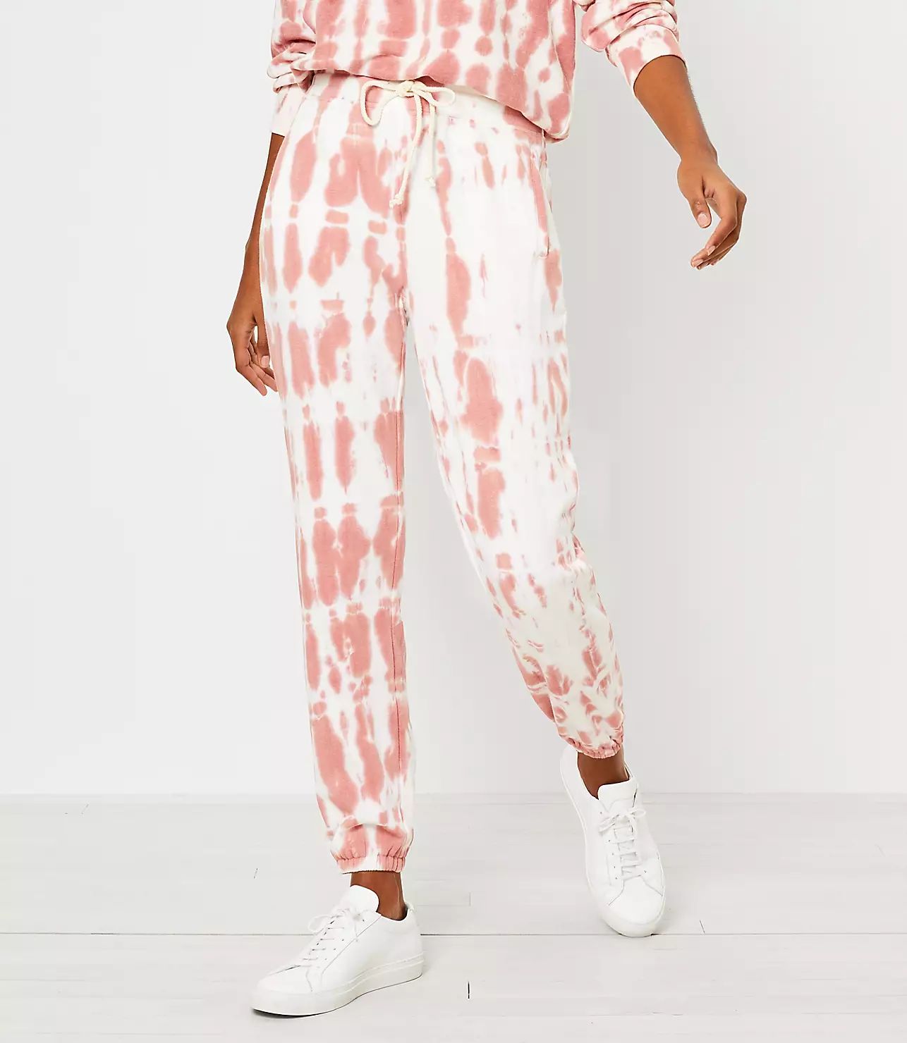 Lou & Grey Tie Dye Terry Sweatpants | LOFT