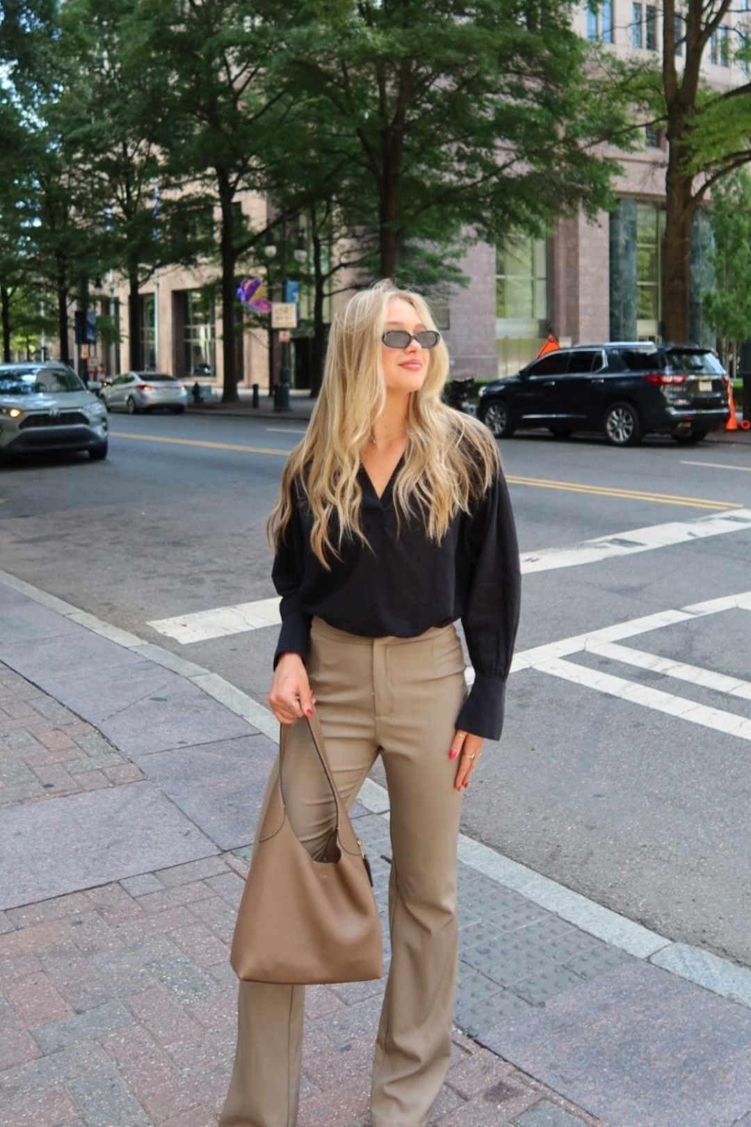 city girl - business cas edition 
top is S 

#LTKWorkwear #LTKItBag