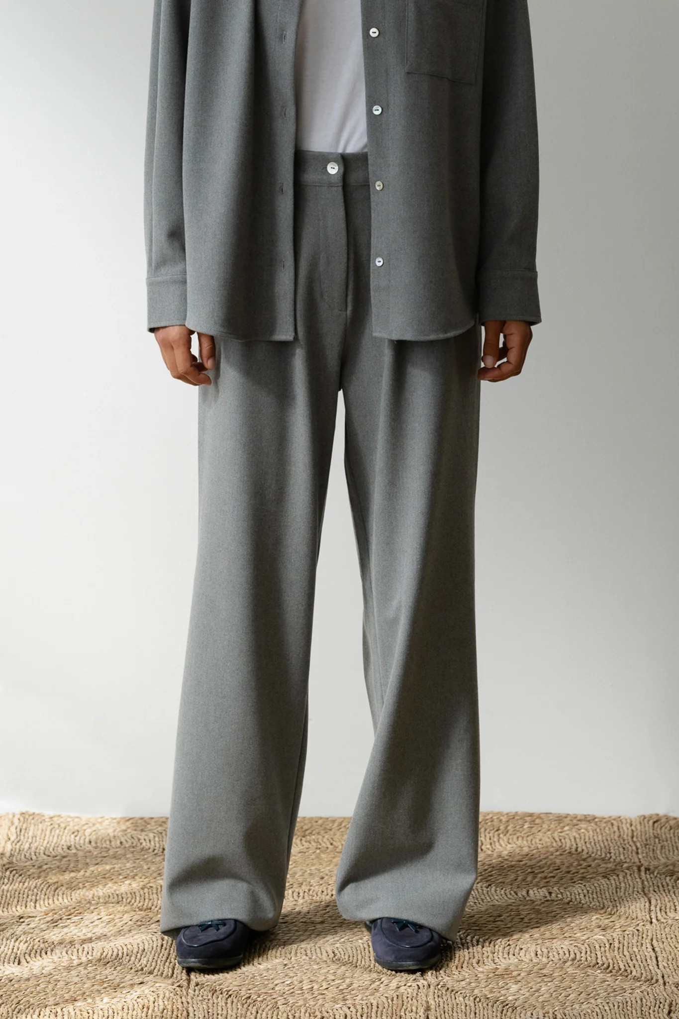 The Flannel Pleated Pant | DONNI.