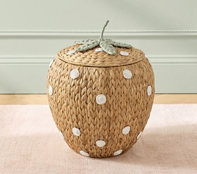 Strawberry Storage Basket | Pottery Barn Kids