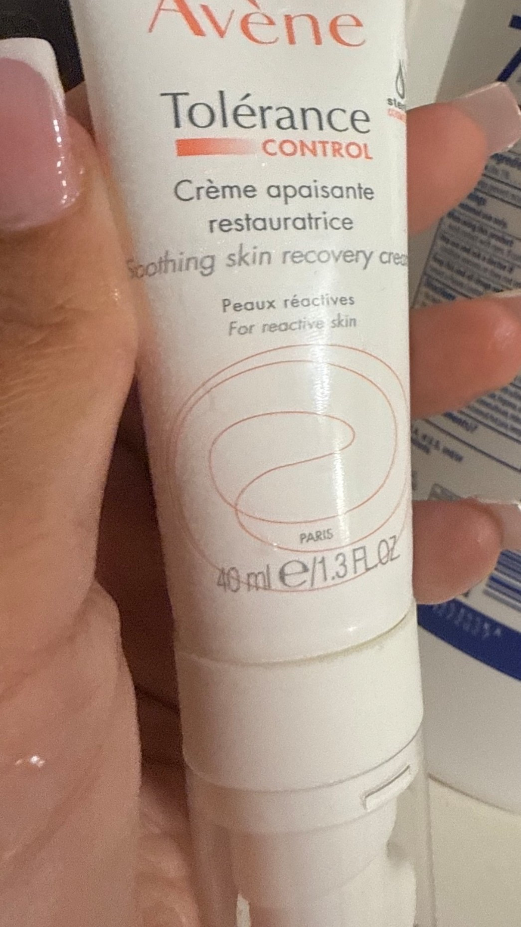 My new go too!
This is an Avène Tolérance Control Soothing Skin Recovery Cream, a postbiotic moisturizer designed to calm sensations of skin discomfort, burning, or tightness in as little as 30
seconds. © Dermstore +1
• Key Function: It aims to restore the skin barrier, soothe visible redness, and reduce sensations of overheating.
• Ingredients: The formula features
Avène Thermal Spring Water and D-Sensinose™ postbiotic innovation to calm skin discomfort.
• Safety & Use: This product is preservative-free and fragrance-free, making it suitable for hypersensitive, reactive, intolerant, or allergic reactions .￼

#LTKselfcare #LTKHome #LTKBeauty